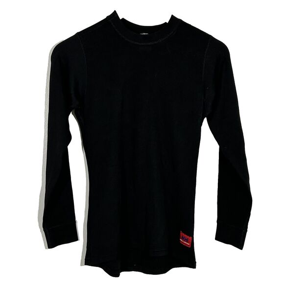 Helly Hanson Shirt Size Medium Base Layer Long Sleeve Black Polypropylene Top - Picture 1 of 6